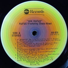 Load image into Gallery viewer, Rufus Featuring Chaka Khan* : Ask Rufus (LP, Album, Ter)
