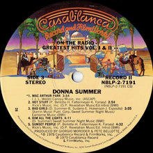 Load image into Gallery viewer, Donna Summer : On The Radio: Greatest Hits Vol. I &amp; II (2xLP, Album, Comp, 28)
