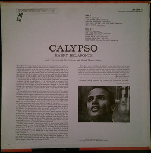 Harry Belafonte : Calypso (LP, Album, RE, Ind)