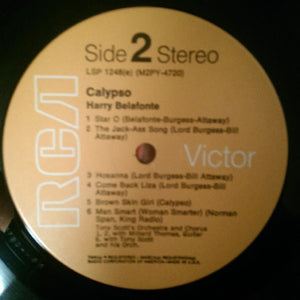 Harry Belafonte : Calypso (LP, Album, RE, Ind)