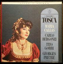 Charger l&#39;image dans la galerie, Puccini*, Maria Callas, Carlo Bergonzi, Tito Gobbi, Georges Prêtre : Tosca (2xLP + Box)
