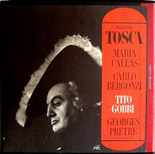 Charger l&#39;image dans la galerie, Puccini*, Maria Callas, Carlo Bergonzi, Tito Gobbi, Georges Prêtre : Tosca (2xLP + Box)
