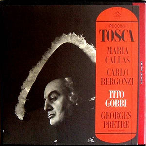 Puccini*, Maria Callas, Carlo Bergonzi, Tito Gobbi, Georges Prêtre : Tosca (2xLP + Box)