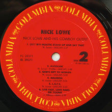 Load image into Gallery viewer, Nick Lowe And His Cowboy Outfit : Nick Lowe And His Cowboy Outfit (LP, Album, Pit)
