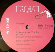 Load image into Gallery viewer, Montemezzi* - Anna Moffo, Placido Domingo, Pablo Elvira, Cesare Siepi, Ryland Davies, London Symphony Orchestra, Nello Santi : L&#39;Amore Dei Tre Re (2xLP, Album + Box)
