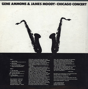 Ammons* & Moody* : Chicago Concert (LP, Album)