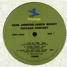 Load image into Gallery viewer, Ammons* &amp; Moody* : Chicago Concert (LP, Album)
