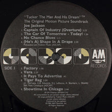 Load image into Gallery viewer, Joe Jackson : Tucker: The Man And His Dream (Original Motion Picture Soundtrack) (LP, Album)
