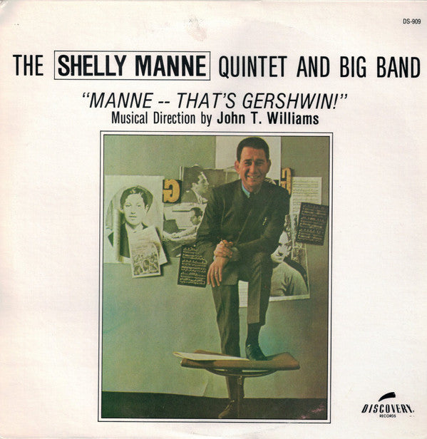 The Shelly Manne Quintet And Big Band : Manne -- That's Gershwin! (LP, Album, RE)