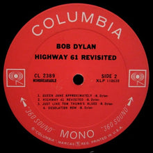 Laden Sie das Bild in den Galerie-Viewer, Bob Dylan : Highway 61 Revisited (LP, Album, Mono, Pit)
