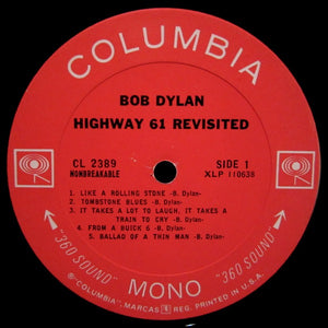 Bob Dylan : Highway 61 Revisited (LP, Album, Mono, Pit)
