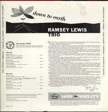 Load image into Gallery viewer, Ramsey Lewis Trio* : Down To Earth (LP, Album, Mono, RE)
