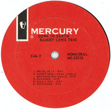 Load image into Gallery viewer, Ramsey Lewis Trio* : Down To Earth (LP, Album, Mono, RE)
