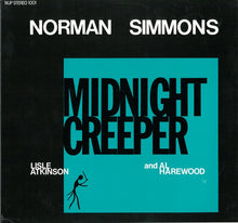 Laden Sie das Bild in den Galerie-Viewer, Norman Simmons - Lisle Atkinson And Al Harewood : Midnight Creeper (LP, Album)
