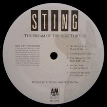 Laden Sie das Bild in den Galerie-Viewer, Sting : The Dream Of The Blue Turtles (LP, Album, Ele)
