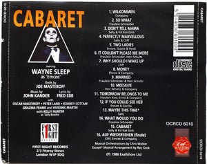 Wayne Sleep : Cabaret (CD, Album)