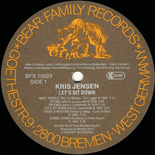 Load image into Gallery viewer, Kris Jensen : Let's Sit Down (LP, Comp)
