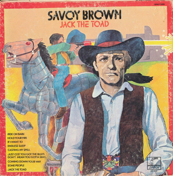 Savoy Brown : Jack The Toad (LP, Album, W -)