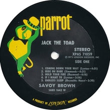 Laden Sie das Bild in den Galerie-Viewer, Savoy Brown : Jack The Toad (LP, Album, W -)
