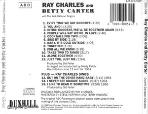 Ray Charles And Betty Carter : Ray Charles And Betty Carter (CD, Album, RE)