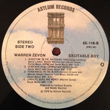 Laden Sie das Bild in den Galerie-Viewer, Warren Zevon : Excitable Boy (LP, Album, PRC)
