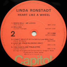 Charger l'image dans la galerie, Linda Ronstadt : Heart Like A Wheel (LP, Album, RP, Los)
