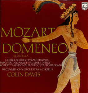 Mozart* - George Shirley / Ryland Davies / Margherita Rinaldi / Pauline Tinsley / BBC Symphony Orchestra & Chorus*, Colin Davis* : Idomeneo (3xLP, Album + Box)