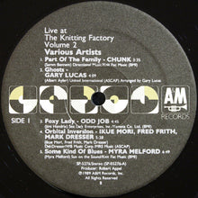 Load image into Gallery viewer, Various : Live At The Knitting Factory · Volume Two (LP, Comp, Gre)
