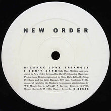 Load image into Gallery viewer, New Order : Bizarre Love Triangle (12", Single, SRC)
