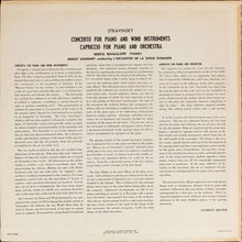 Charger l&#39;image dans la galerie, Stravinsky* - L&#39;Orchestre De La Suisse Romande • Magaloff* • Ansermet* : Concerto For Piano And Wind Instruments / Capriccio For Piano And Orchestra (LP, Album, RE, RP)
