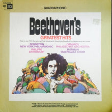 Charger l&#39;image dans la galerie, Beethoven* : Beethoven&#39;s Greatest Hits (LP, Comp, Quad)
