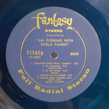 Charger l'image dans la galerie, Korla Pandit : An Evening With Korla Pandit (A Concert Performance) (LP, Album, Blu)
