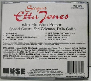 Etta Jones : Sugar (CD, Album)