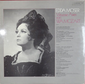 Edda Moser, Bayerisches Staatsorchester, Wolfgang Sawallisch, Leopold Hager, W.A.Mozart* : Virtuose Arien Von W.A. Mozart (LP)