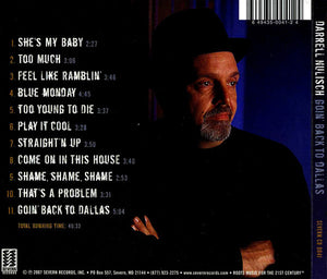 Darrell Nulisch : Goin' Back To Dallas (CD, Album)