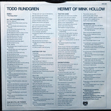 Laden Sie das Bild in den Galerie-Viewer, Todd Rundgren : Hermit Of Mink Hollow (LP, Album, Win)
