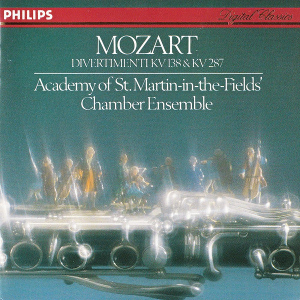 Mozart* - Academy Of St. Martin-in-the-Fields' Chamber Ensemble* : Divertimenti KV 138 & KV 287 (CD, Album)