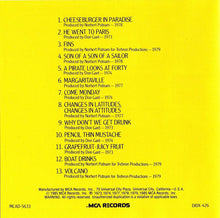 Load image into Gallery viewer, Jimmy Buffett : Songs You Know By Heart - Jimmy Buffett's Greatest Hit(s) (CD, Comp, Club, RE)
