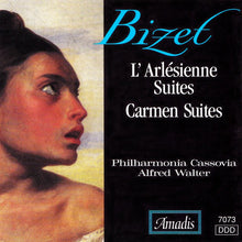 Load image into Gallery viewer, Bizet* | Philharmonia Cassovia, Alfred Walter : L&#39;Arlésienne Suites, Carmen Suites (CD, Album)
