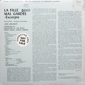 Herold* - Lanchbery* : La Fille Mal Gardée (Excerpts) (LP)