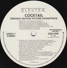 Load image into Gallery viewer, Various : Cocktail - Original Motion Picture Soundtrack (LP, Comp, Promo)
