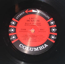 Load image into Gallery viewer, Billie Holiday With Ray Ellis And His Orchestra : Lady In Satin (LP, Album, RE)
