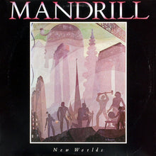 Laden Sie das Bild in den Galerie-Viewer, Mandrill : New Worlds (LP, Album)
