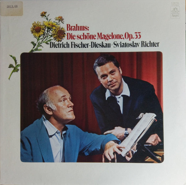 Johannes Brahms, Dietrich Fischer-Dieskau, Sviatoslav Richter : Die Schone Magelone, Op. 33 (LP, Album)