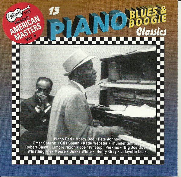 Various : 15 Piano Blues & Boogie Classics (CD, Comp)