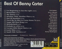 Load image into Gallery viewer, Benny Carter : Best of Benny Carter (CD, Comp)
