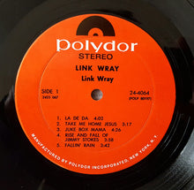 Charger l'image dans la galerie, Link Wray : Link Wray (LP, Album, Die)
