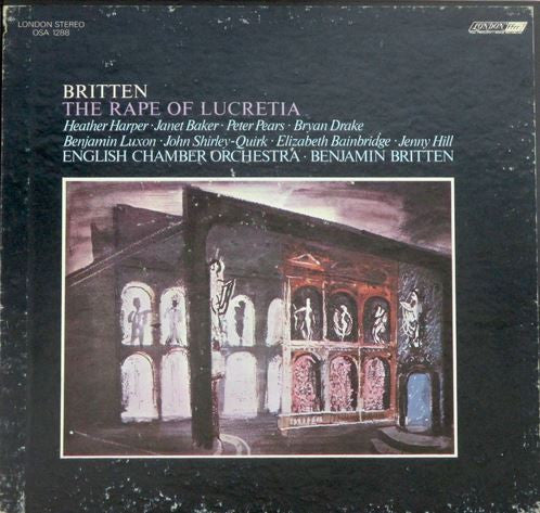 Britten* : The Rape Of Lucretia (2xLP, BOX)