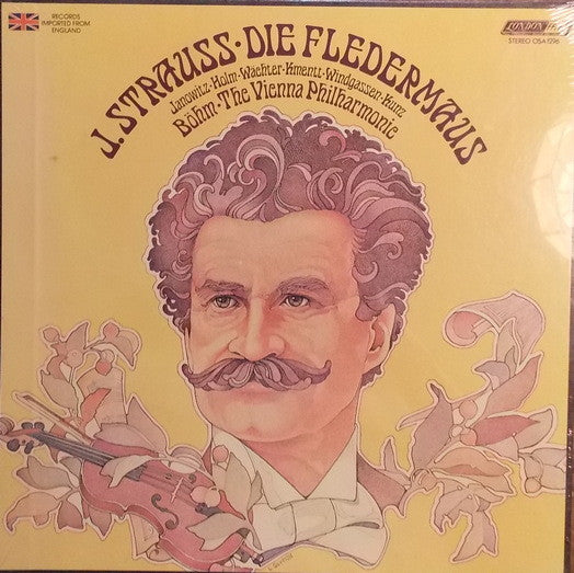 J. Strauss*, Karl Böhm, The Vienna Philharmonic* : Die Fledermaus (2xLP)