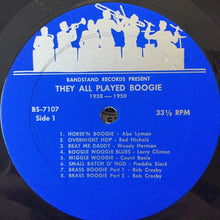 Charger l'image dans la galerie, Various : They All Played Big Band Boogie  (LP, Comp)
